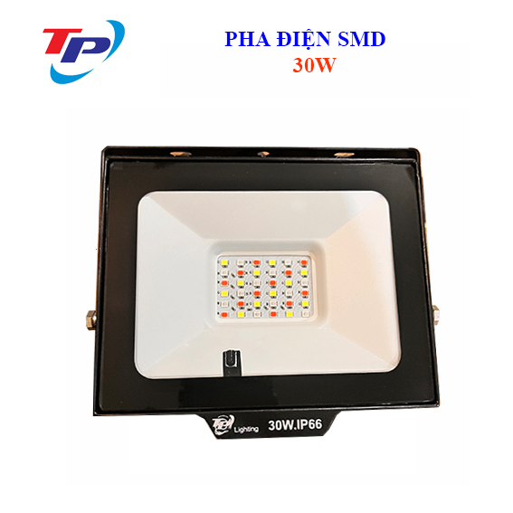 PHA ĐIỆN SMD 30W ( ánh sáng trắng, vàng, xanh dương, xanh lá, đổi mầu)